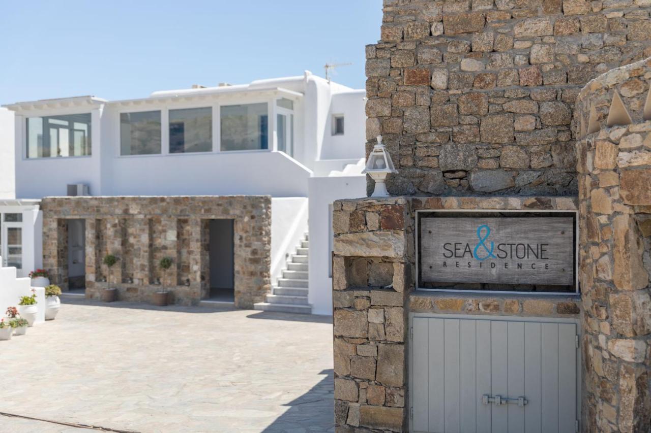 Sea & Stone Residence Mykonos Platys Gialos  Eksteriør bilde